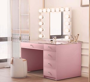 Abigail Pink With Mirror